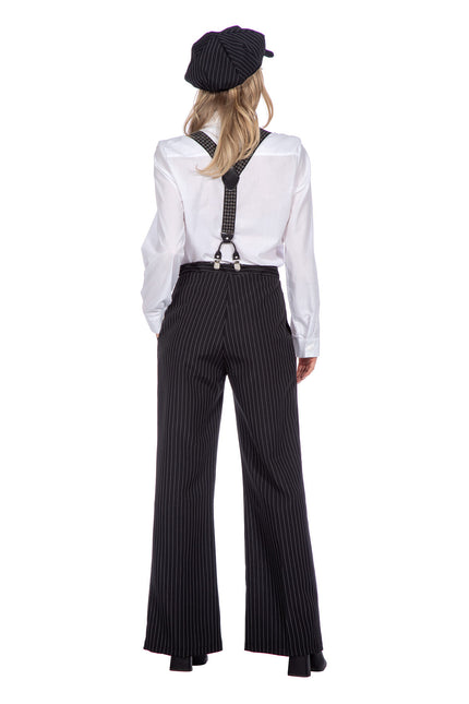 Roaring 20's krijtstreep broek