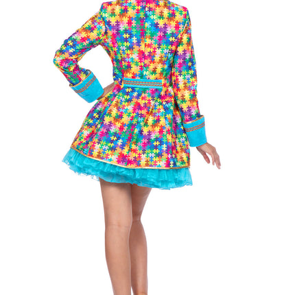 Chaqueta piezas puzzle