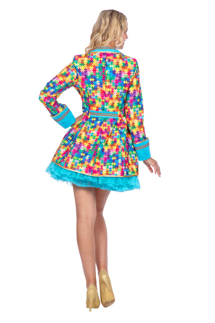 Chaqueta piezas puzzle