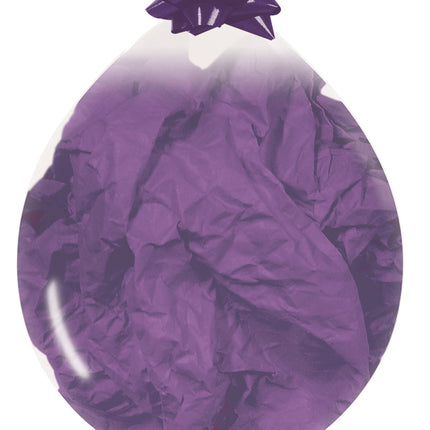 Globo Relleno Morado 45cm 25pcs