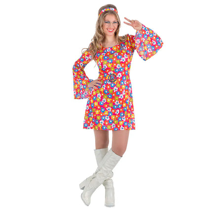 Disfraz de adulto «Hippie flower»