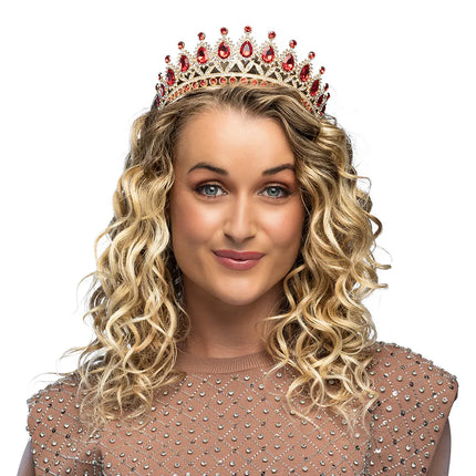 Tiara metálica «Royal Christina»