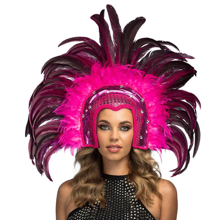 Diadema Samba rosa