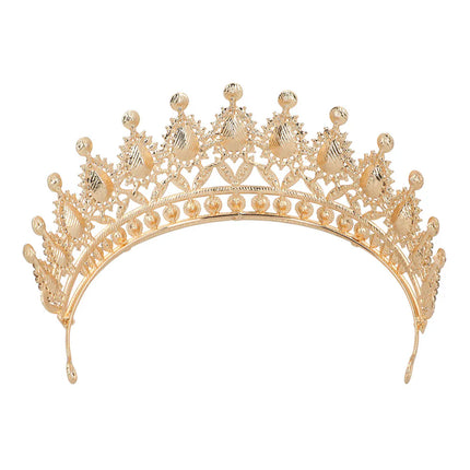 Tiara metálica «Royal Christina»