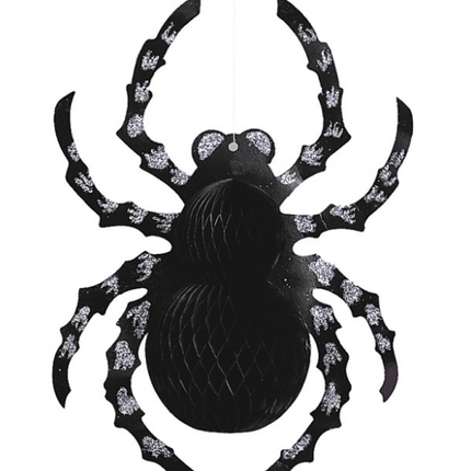 ARAÑA COLOGABLE CON PURPURINA, 14"