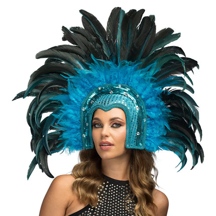 Diadema Samba turquesa