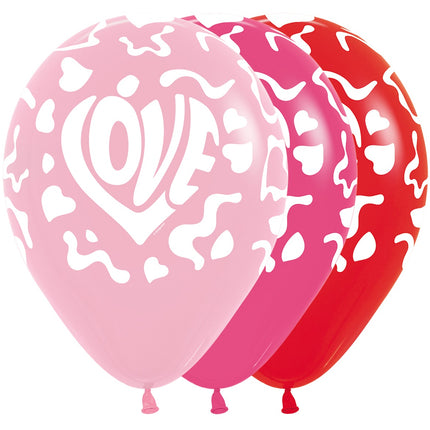 Globos de Amor 30cm 25uds