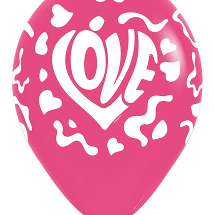 Globos de Amor 30cm 25uds