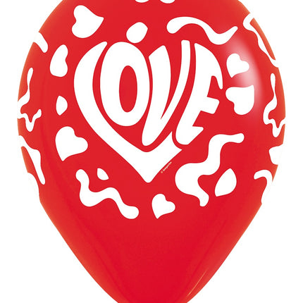 Globos de Amor 30cm 25uds