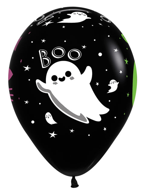 Globos de Halloween 30cm 25uds