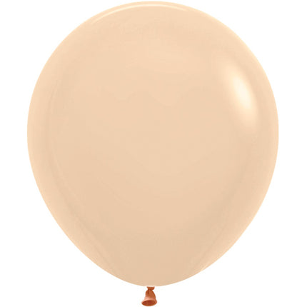 Globos Nude Melocotón 45cm 25pcs