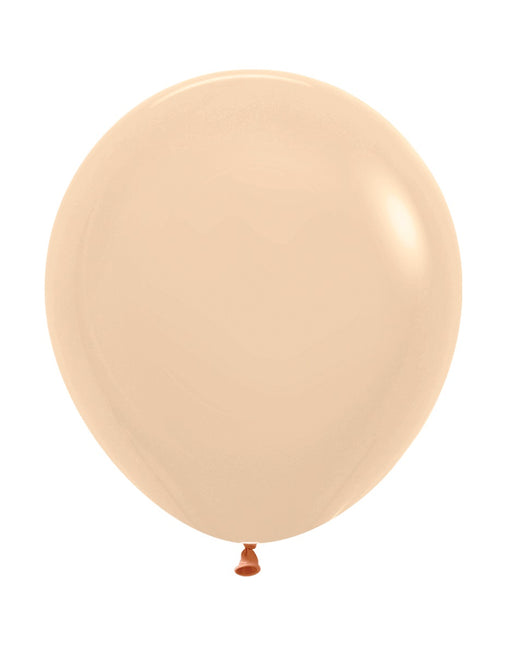 Globos Nude Melocotón 45cm 25pcs