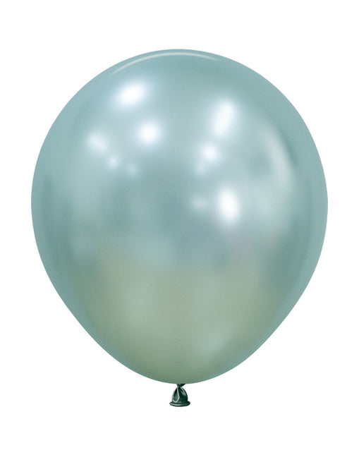 Globos verde menta 45cm 6pcs