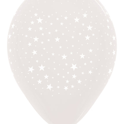 Globos Transparentes Estrellas 30cm 25pcs