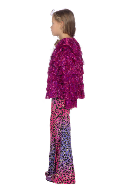 Festival tinsel jasje roze