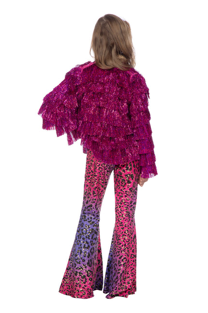 Festival tinsel jasje roze