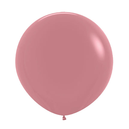 Globos Oro Rosa Látex 61cm 3pcs
