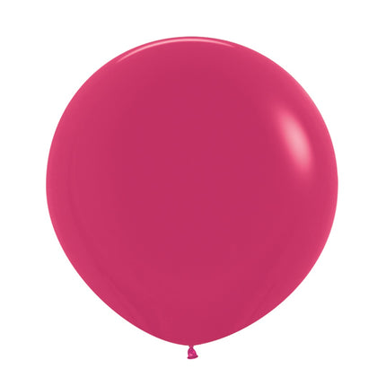 Globos Fucsia Frambuesa 61cm 3pcs