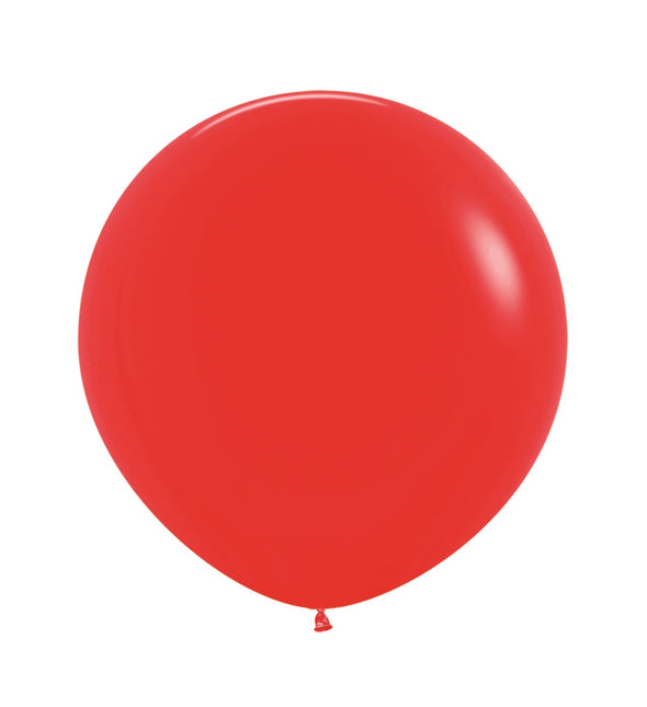 Globos rojos 61cm 3pcs