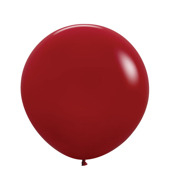 Globos Rojos Burdeos 61cm 3pcs