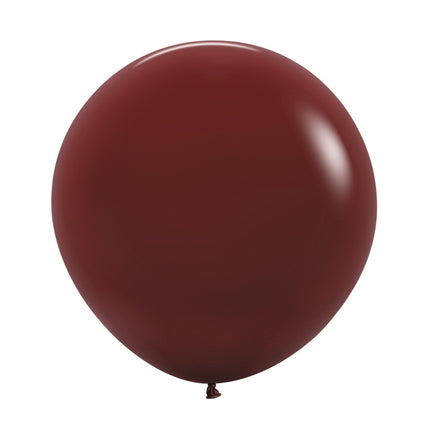 Globos Rojo Burdeos 61cm 3pcs
