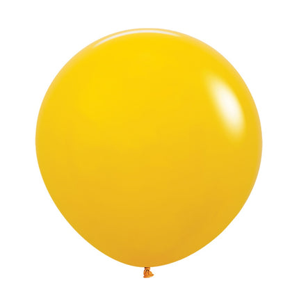 Globos Amarillos Miel 61cm 3pcs