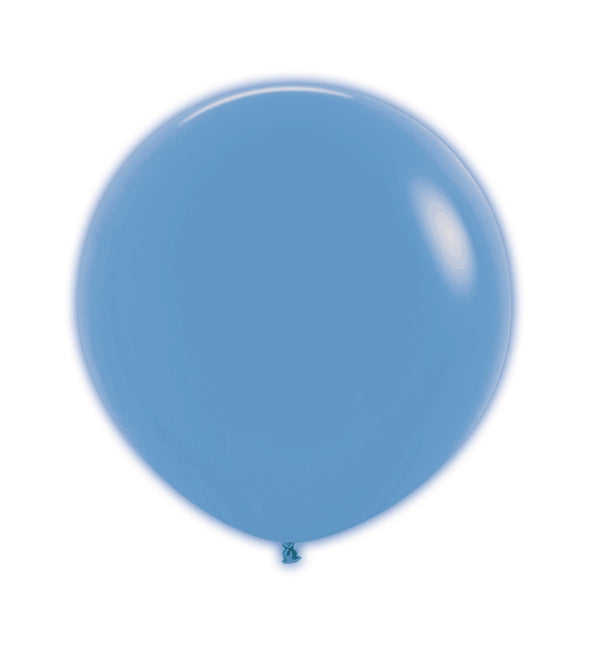 Globos Azules Neón 61cm 3pcs