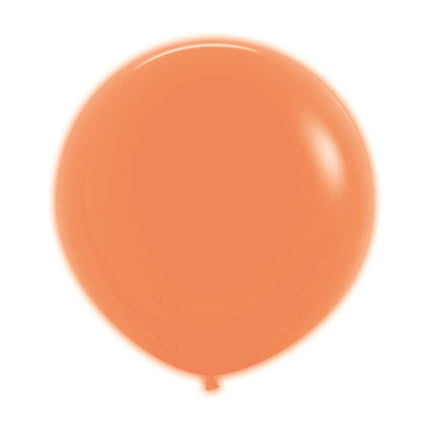 Globos Naranja Neón 61cm 3pcs