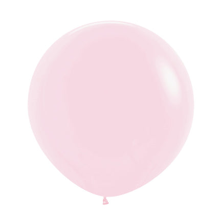 Globos Rosa Claro Pastel 61cm 3pcs