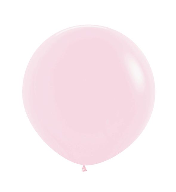 R24 - Rosa Pastel Mate - 609 - 3 Piezas