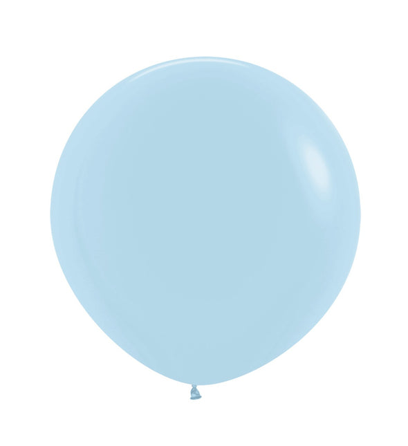 Globos Azul Claro 61cm 3pcs