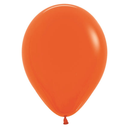 Globos Naranja 23cm 100uds