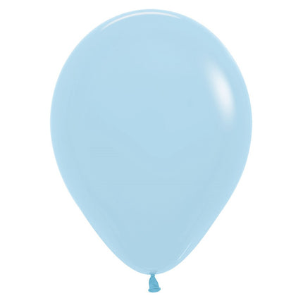 Azul Pastel Mate - 640 - 100 Piezas