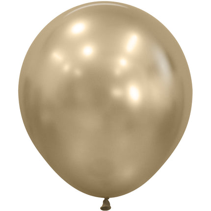 Globos Oro Seda 45cm 15pcs