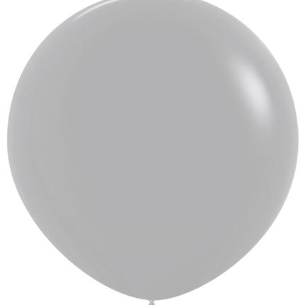 Globos Grises 91cm 2pcs