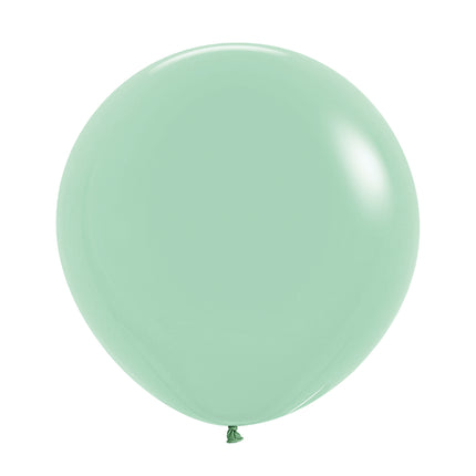Globos verde menta 61cm 3pcs