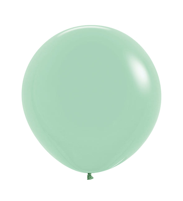Globos verde menta 61cm 3pcs