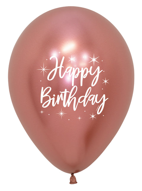 Feliz Cumpleaños - Radiante - Surtido Reflex - 900 - 25 Piezas