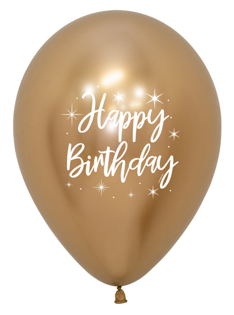 Feliz Cumpleaños - Radiante - Surtido Reflex - 900 - 25 Piezas