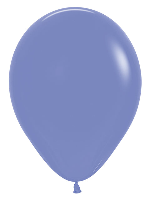 Globos Azules Brillantes 30cm 50pcs