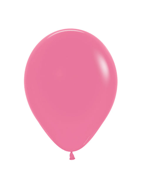 Globos Rosas 23cm 50uds