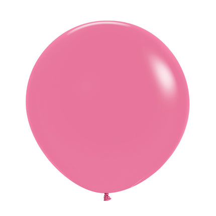 Globos Rosas Brillantes 61cm 3pcs