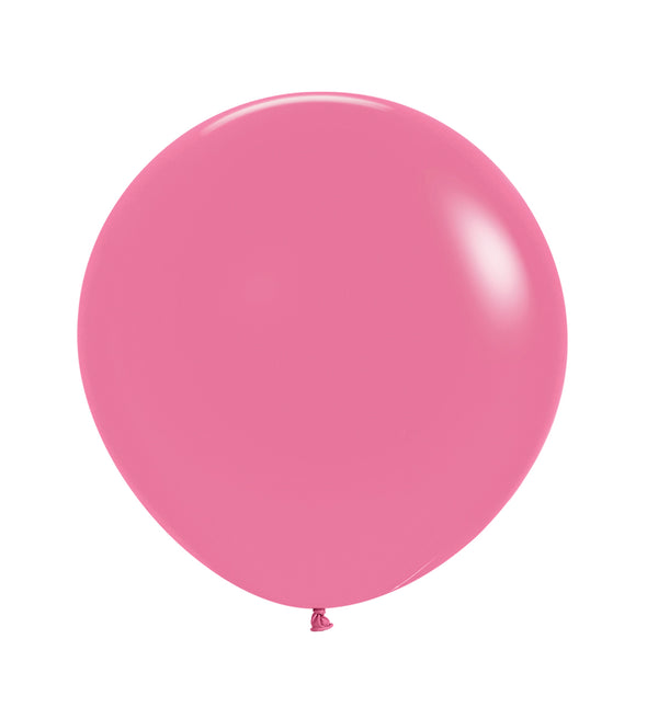 Globos Rosas Brillantes 61cm 3pcs