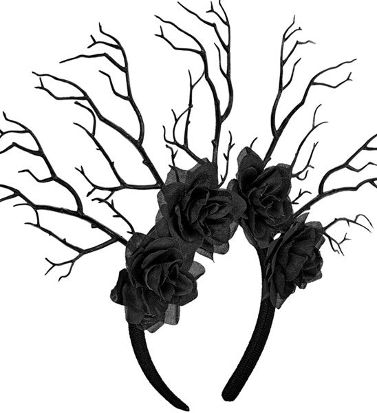 Diadema Dark Queen, negra