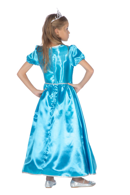Prinses blauw lang