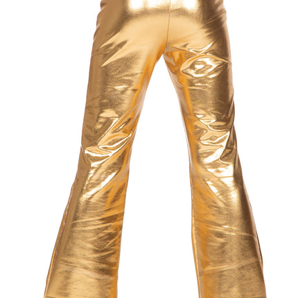 Flared legging Goud (V)