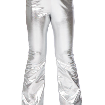 Flared legging Zilver (V)