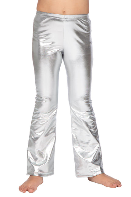 Flared legging Zilver (V)