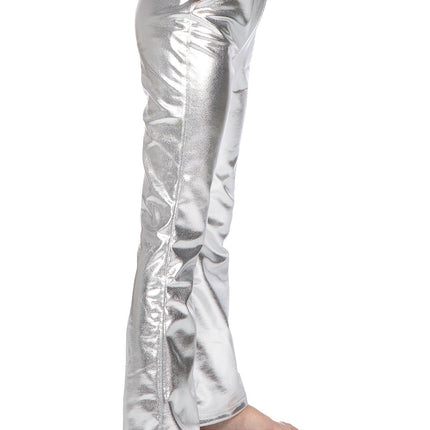 Flared legging Zilver (V)