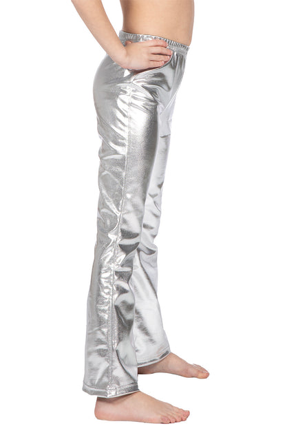 Flared legging Zilver (V)